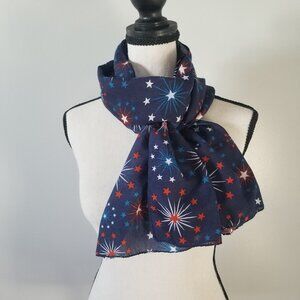 Fireworks scarf